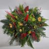 Festive Big Wooden Crate Frentzos Flowers-Florist in Athens-Agia Paraskevi-Greece Christmas