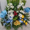 Bobe Basket for Birth Frentzos Flowers-Florist in Athens-Agia Paraskevi-Greece Birth - Maternity
