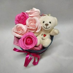 Bubbles – Teddy Bear – Ροζ & Φούξια