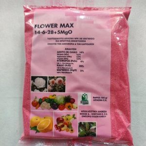 Flower Max 14-6-28 Κρυσταλλικό Υδατοδιαλυτό Λίπασμα με Μαγνήσιο για Ανθοφορία