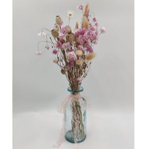 Ανθοδέσμη με Αποξηραμένα Λουλούδια σε Βάζο