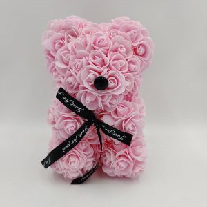 Rose Bear – Medium – Pink