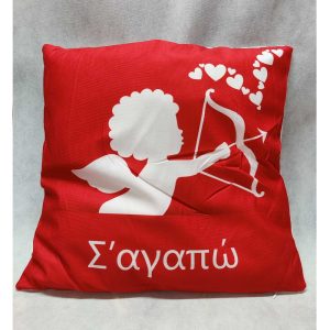 Sagapo Red Pillow Cupid