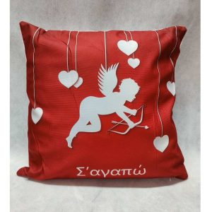 Sagapo Red Pillow Cupid Lights