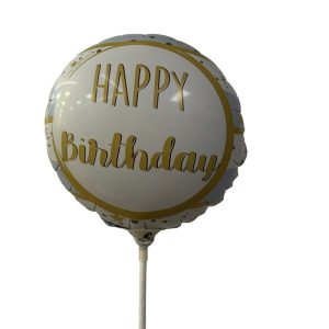 Happy Birthday Gold Balloon